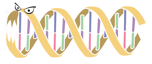 angry DNA